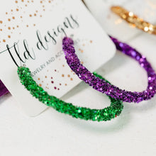 Load image into Gallery viewer, Mardi Gras Hoops