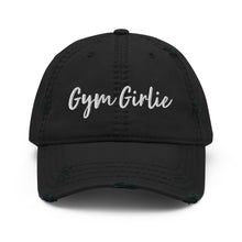 Load image into Gallery viewer, Gym Girlie Dad Hat (White Font)