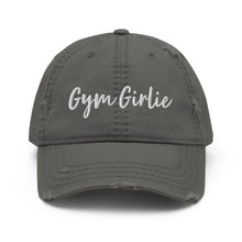 Load image into Gallery viewer, Gym Girlie Dad Hat (White Font)