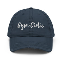 Load image into Gallery viewer, Gym Girlie Dad Hat (White Font)