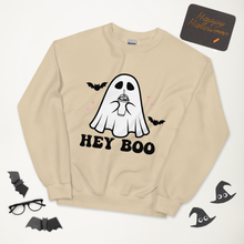 Load image into Gallery viewer, Hey Boo Sweatshirt