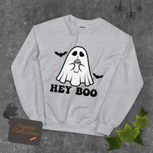 Load image into Gallery viewer, Hey Boo Sweatshirt