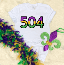 Load image into Gallery viewer, 504 Mardi Gras Shirt