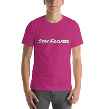 Load image into Gallery viewer, Brandon "Stay Focused" Short-Sleeve Unisex T-Shirt