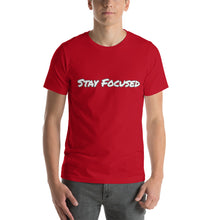 Load image into Gallery viewer, Brandon "Stay Focused" Short-Sleeve Unisex T-Shirt