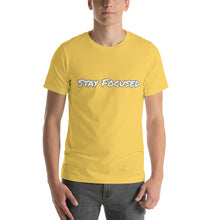 Load image into Gallery viewer, Brandon "Stay Focused" Short-Sleeve Unisex T-Shirt