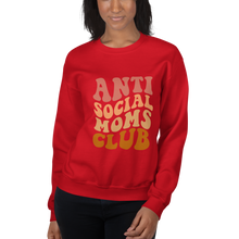 Load image into Gallery viewer, Anti-Social Moms Sweatshirt