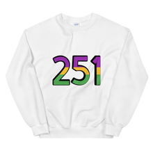 Load image into Gallery viewer, 251 Mardi Gras Sweatshirt