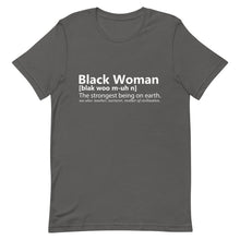 Load image into Gallery viewer, Black Woman Unisex T-Shirt