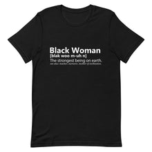 Load image into Gallery viewer, Black Woman Unisex T-Shirt