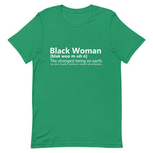 Load image into Gallery viewer, Black Woman Unisex T-Shirt