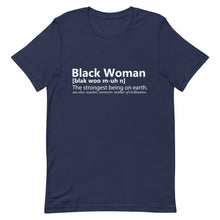 Load image into Gallery viewer, Black Woman Unisex T-Shirt