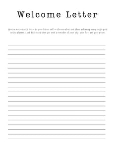 Goal Getter Journal