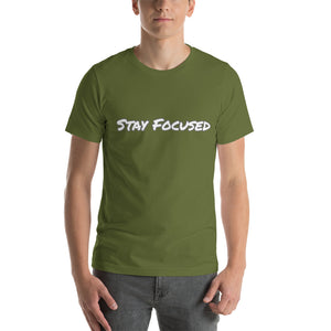 Brandon "Stay Focused" Short-Sleeve Unisex T-Shirt