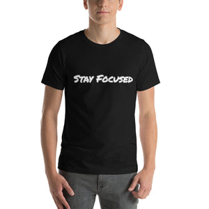 Brandon "Stay Focused" Short-Sleeve Unisex T-Shirt