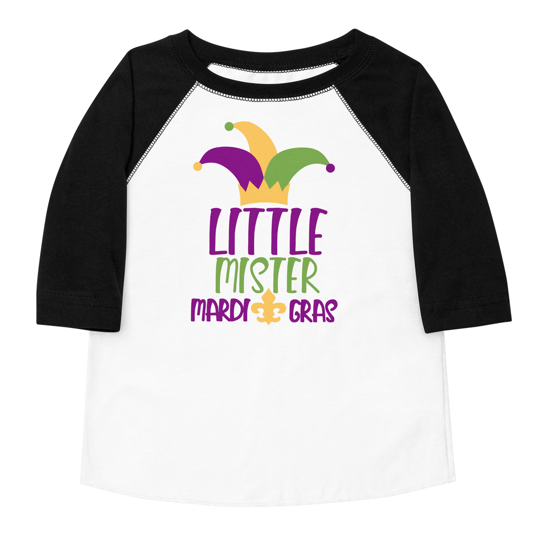 Little Mister Mardi Gras Toddler Tee/Onesie