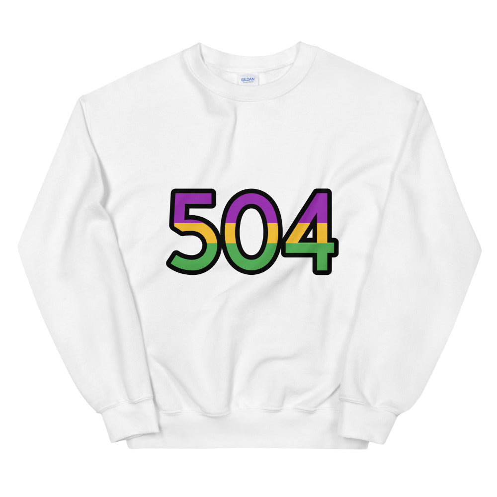 Mardi hot sale gras sweatshirt