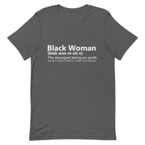 Black Woman Unisex T-Shirt