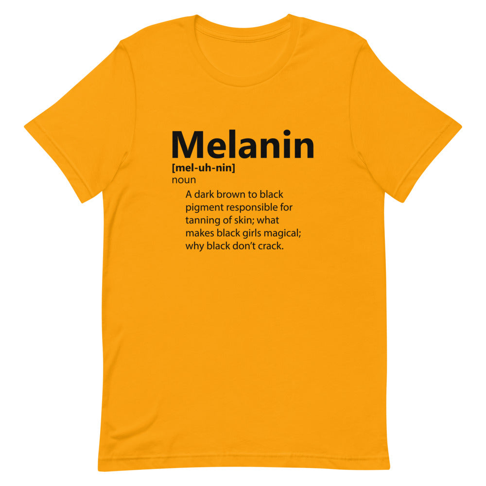 Melanin Definition Unisex T-Shirt