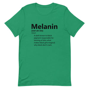 Melanin Definition Unisex T-Shirt